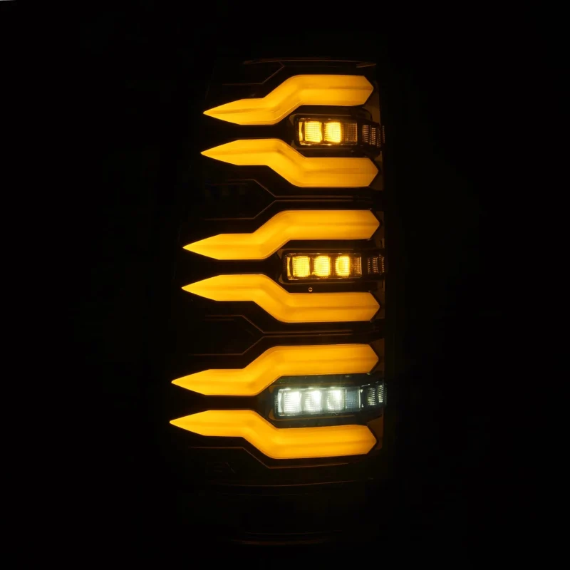 FITS 99-06 Chevrolet Silverado/99-06 GMC Sierra LUXX-Series LED Tail Lights Alpha-Black - Image 10