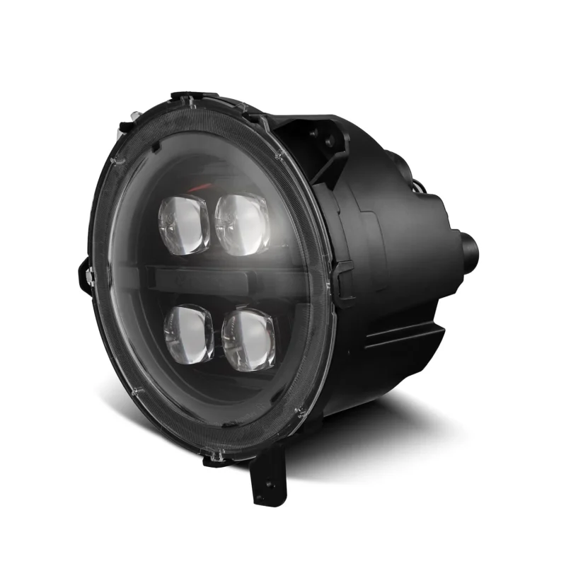FITS 18-24 Jeep Wrangler JL/Gladiator JT NOVA-Series LED Projector Headlights Alpha-black - Image 12