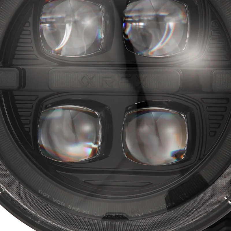 FITS 18-24 Jeep Wrangler JL/Gladiator JT NOVA-Series LED Projector Headlights Alpha-black - Image 13