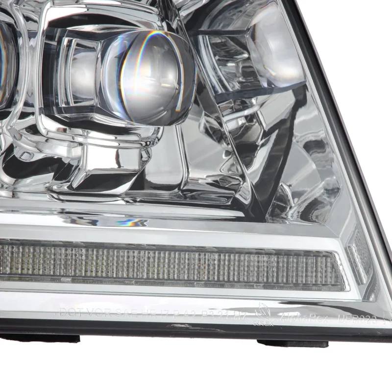 FITS 04-08 Ford F150 / 06-08 Lincoln Mark LT NOVA-Series LED Projector Headlights Chrome - Image 13