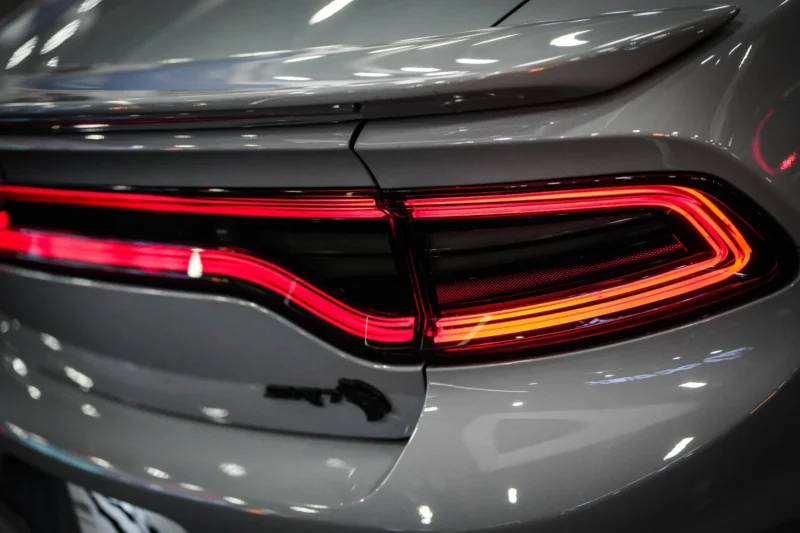 FITS 15-23 Dodge Charger NOVA-Series Prismatic LED Tail Lights Alpha-Black - Image 2