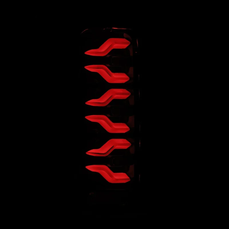 FITS 87-96 Ford F-Series/Bronco LUXX-Series LED Tail Lights Alpha-Black - Image 3