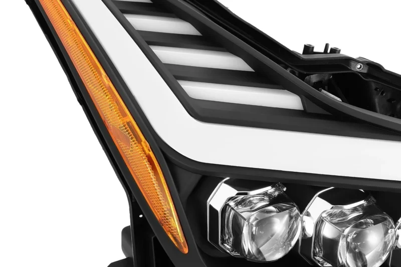 FITS 08-13 Infiniti G37/14-15 Q60 Coupe MK II NOVA-Series LED Projector Headlights Black - Image 3