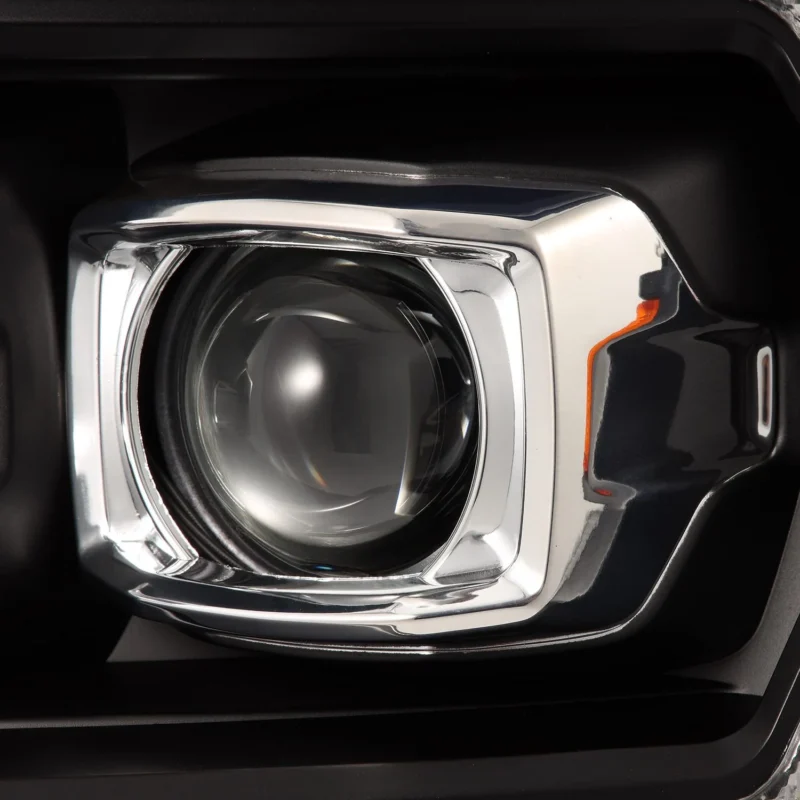 FITS 04-08 Ford F150 / 06-08 Lincoln Mark LT LUXX-Series LED Projector Headlights Black - Image 3
