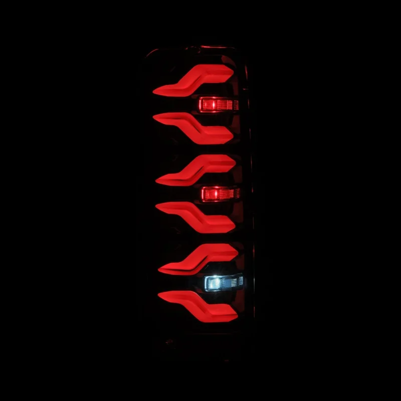 FITS 87-96 Ford F-Series/Bronco LUXX-Series LED Tail Lights Alpha-Black - Image 5