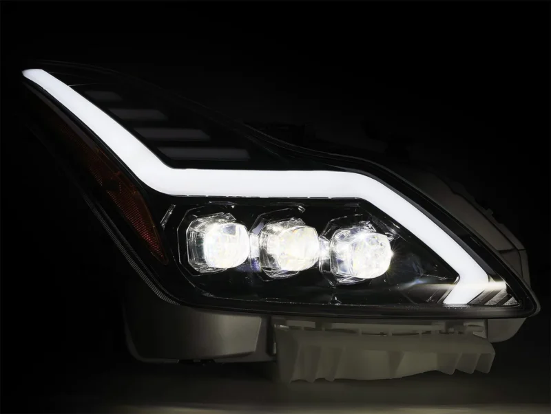 FITS 08-13 Infiniti G37/14-15 Q60 Coupe MK II NOVA-Series LED Projector Headlights Black - Image 5