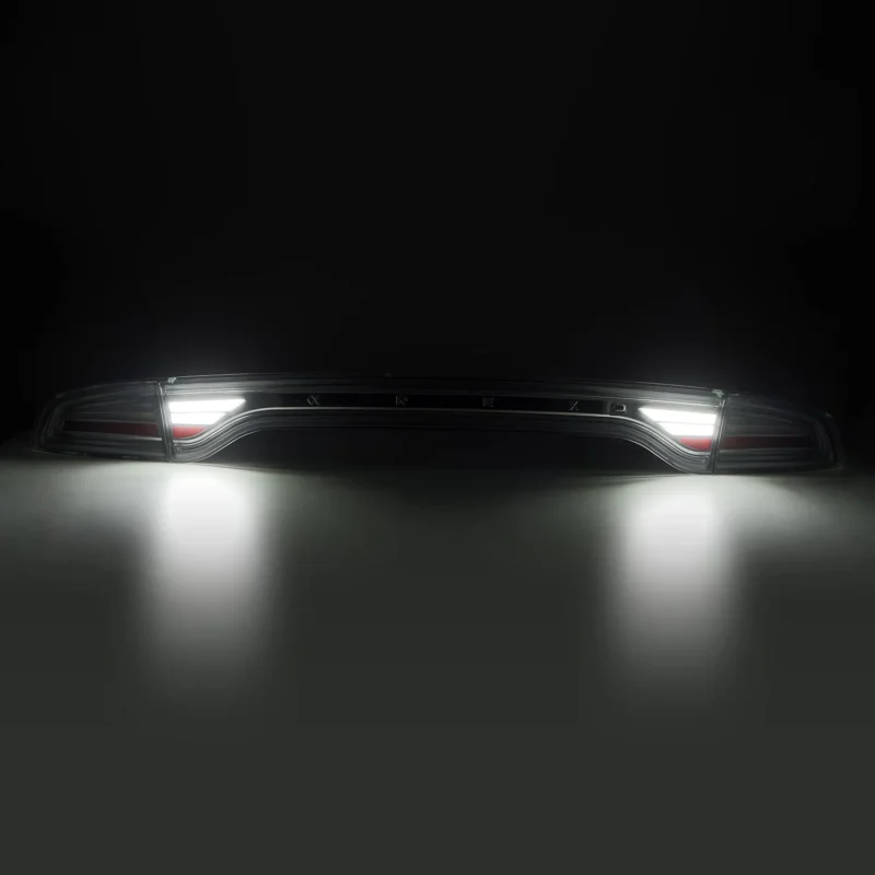 FITS 15-23 Dodge Charger NOVA-Series Prismatic LED Tail Lights Alpha-Black - Image 5