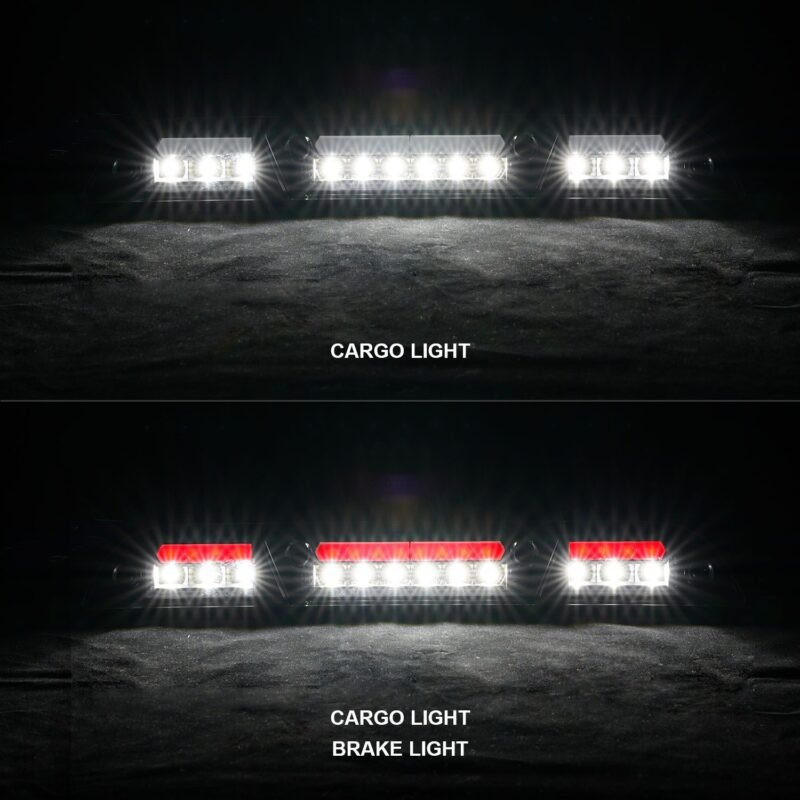 FORD F-150 15-23 / FORD F-250/F-350/F-450 17-22 / RANGER 19-23 LED 3RD BRAKE LIGHT G2 BLACK SMOKE LENS - Image 2