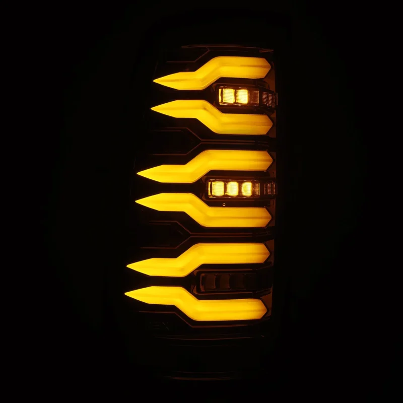 FITS 99-06 Chevrolet Silverado/99-06 GMC Sierra LUXX-Series LED Tail Lights Alpha-Black - Image 6