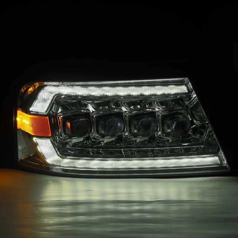 FITS 04-08 Ford F150 / 06-08 Lincoln Mark LT NOVA-Series LED Projector Headlights Chrome - Image 6