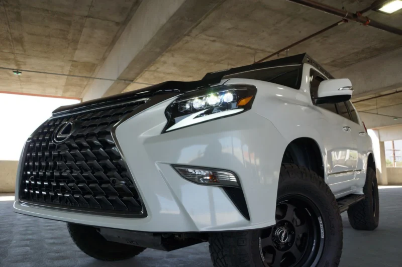 FITS 14-23 Lexus GX 460 NOVA-Series LED Projector Headlights Alpha-Black - Image 7