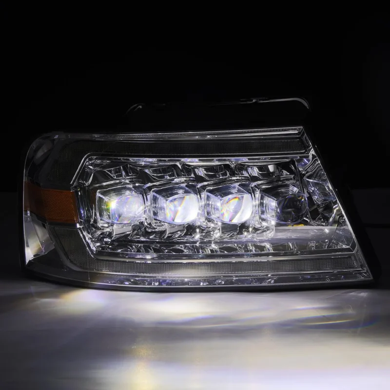FITS 04-08 Ford F150 / 06-08 Lincoln Mark LT NOVA-Series LED Projector Headlights Chrome - Image 9