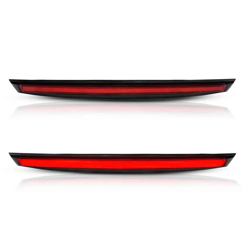 CHEVY SUBURBAN 1500/2500 07-14 / TAHOE 07-14 / GMC YUKON/YUKON XL 07-14 / YUKON DENALI 09-13 LED 3RD BRAKE LIGHT BLACK RED LENS W/ SPOILER - Image 5