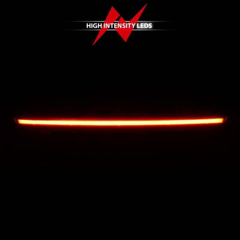 CHEVY SUBURBAN 1500/2500 07-14 / TAHOE 07-14 / GMC YUKON/YUKON XL 07-14 / YUKON DENALI 09-13 LED 3RD BRAKE LIGHT BLACK RED LENS W/ SPOILER - Image 3