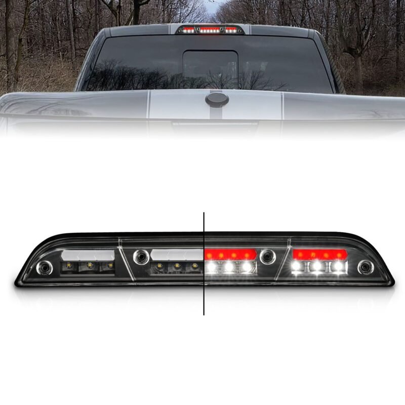 FORD F-150 15-23 / F-250/F-350/F-450 17-22 / RANGER 19-23 LED 3RD BRAKE LIGHT G2 BLACK CLEAR LENS