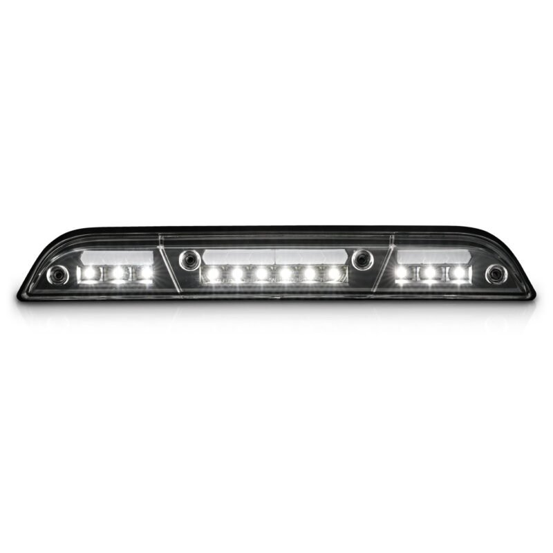 FORD F-150 15-23 / F-250/F-350/F-450 17-22 / RANGER 19-23 LED 3RD BRAKE LIGHT G2 BLACK CLEAR LENS - Image 2