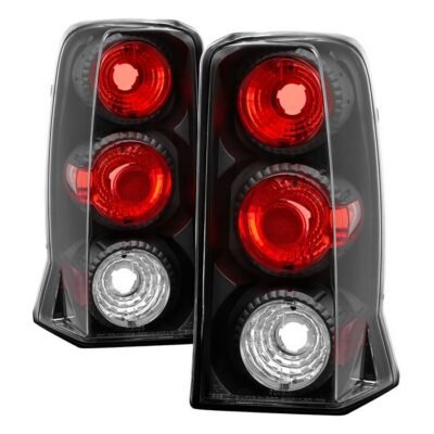 Fits Cadillac Escalade SUV ( Not EXT ) 02-06 Euro Style Tail Lights - Black