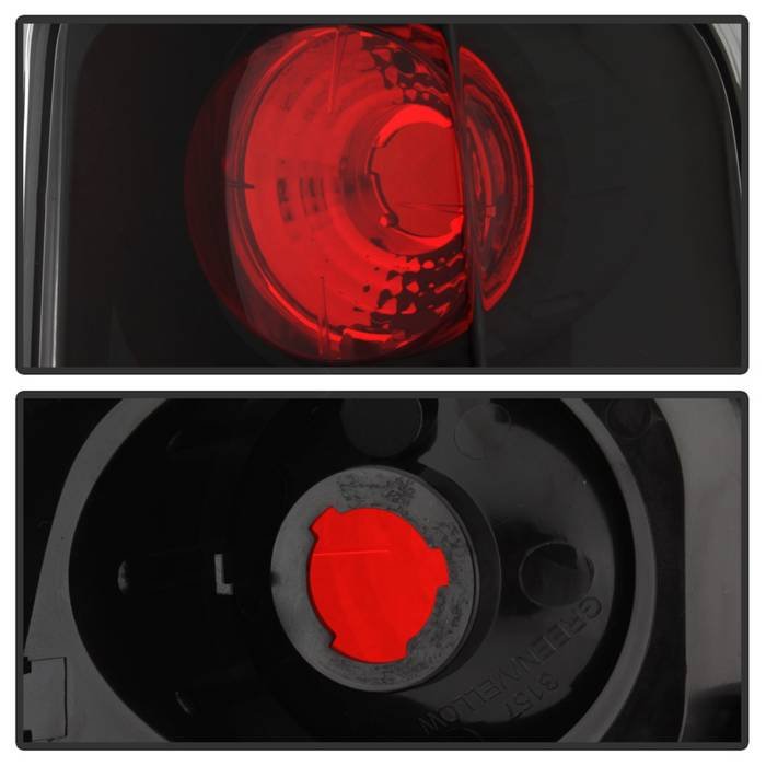 Fits Cadillac Escalade SUV ( Not EXT ) 02-06 Euro Style Tail Lights - Black - Image 3