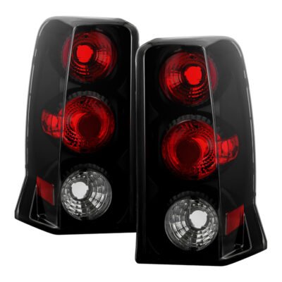 Fits Cadillac Escalade SUV ( Not EXT ) 02-06 Euro Style Tail Lights - Black Smoke