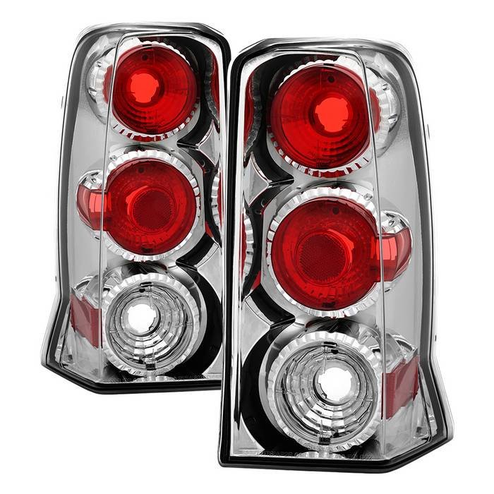 Fits Cadillac Escalade SUV ( Not EXT ) 02-06 Euro Style Tail Lights - Chrome