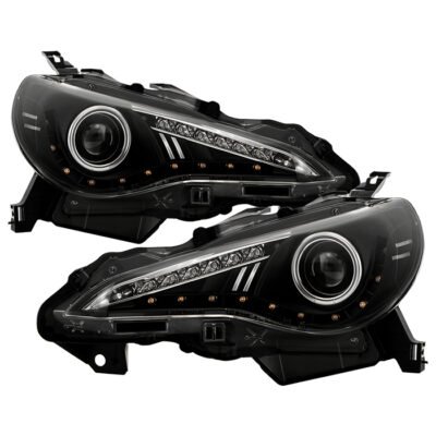 Fits 12-20 Subaru BRZ / Signature Series Black Halo Projector Headlights with LED DRL and Turn Signal