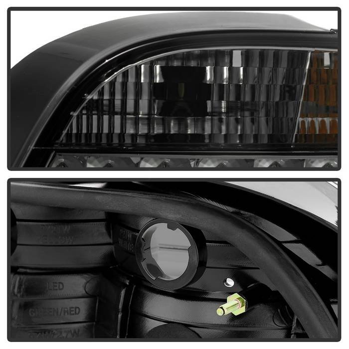 Fits BMW E38 7-Series 95-01 LED Tail Lights - Smoke - Image 3