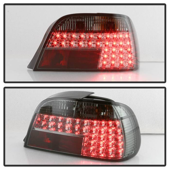 Fits BMW E38 7-Series 95-01 LED Tail Lights - Smoke - Image 8