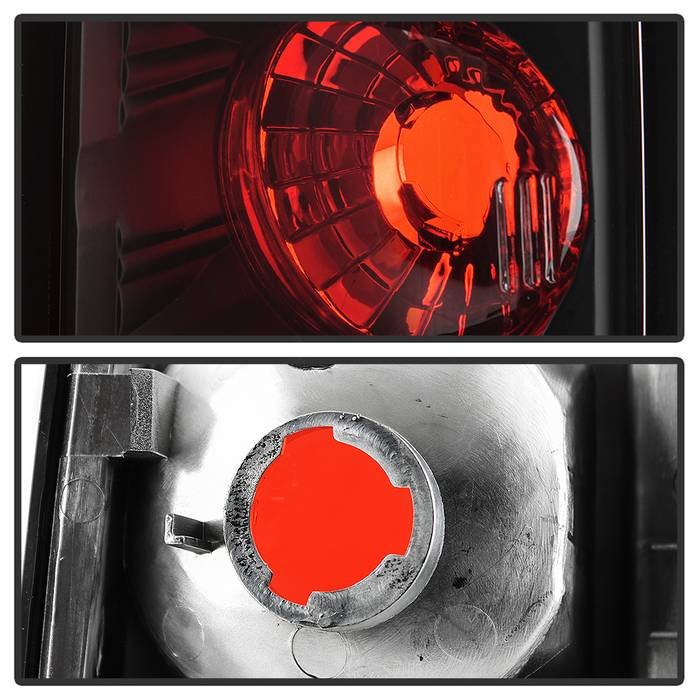 Fits Chevy Astro / Safari 85-05 Euro Style Tail Lights - Black - Image 3