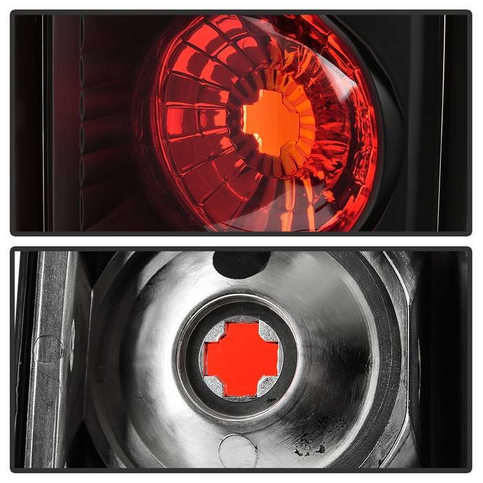Fits Chevy Astro / Safari 85-05 Euro Style Tail Lights - Black - Image 4