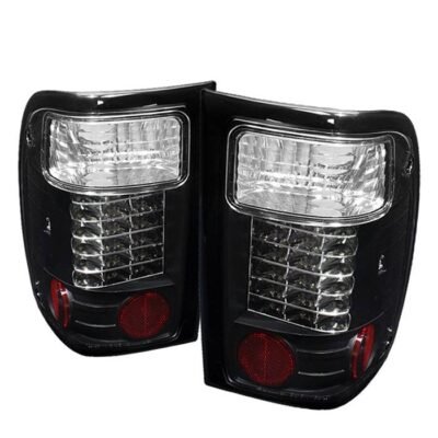 Fits Ford Ranger 01-05 LED Tail Lights - Black