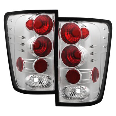 Fits Nissan Titan 04-15 Euro Style Tail Lights - Chrome