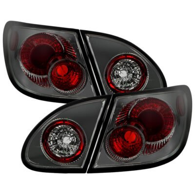 Fits Toyota Corolla 03-08 Euro Style Tail Lights - Smoke