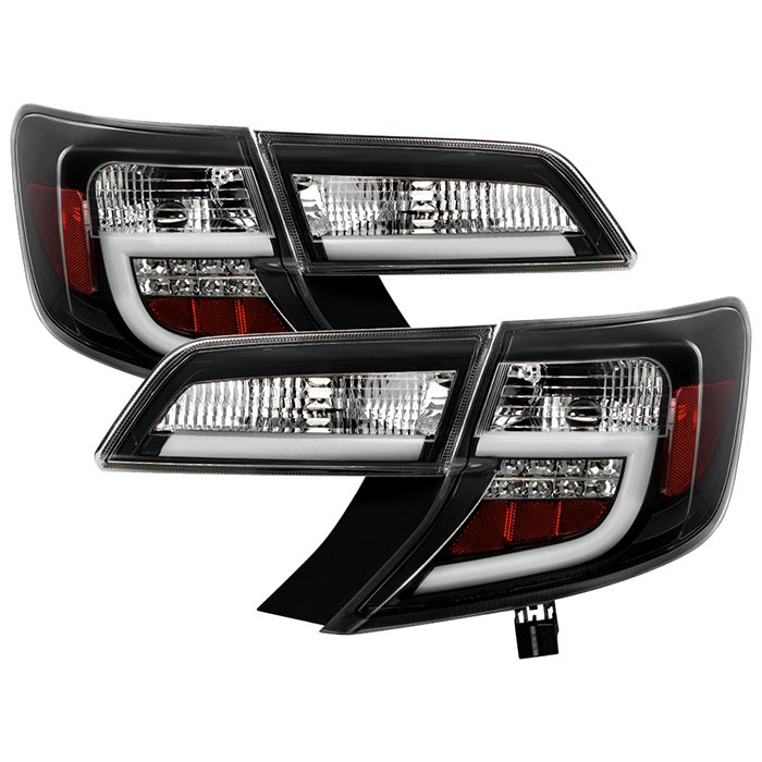 Fits Toyota Camry 12-14 Light Bar LED Tail Lights - Black