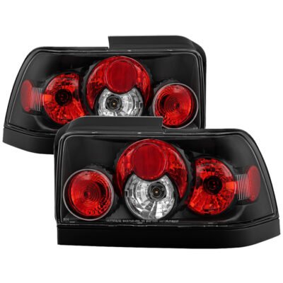 Fits Toyota Corolla 93-97 Euro Style Tail Lights - Black