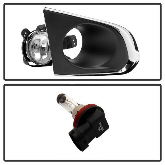 Fits Chevrolet Trax 2015-2016 OEM Fog Lights W/Cover and Switch - Clear - Image 4