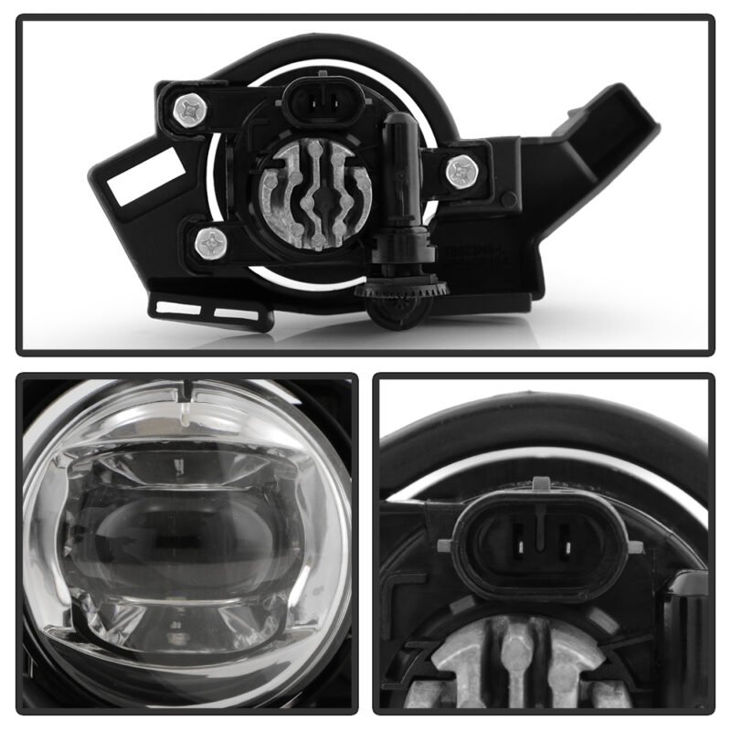 ( Spyder ) Fits Nissan Ariya 2022-2024 Full LED Fog Lights w/ Switch - ( Bulb Size - LED ) - Image 3