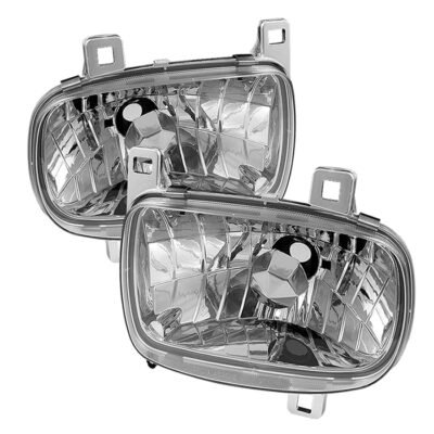 Fits ( Spyder Signature ) Mazda RX-7 93-97 Crystal Headlights - Chrome