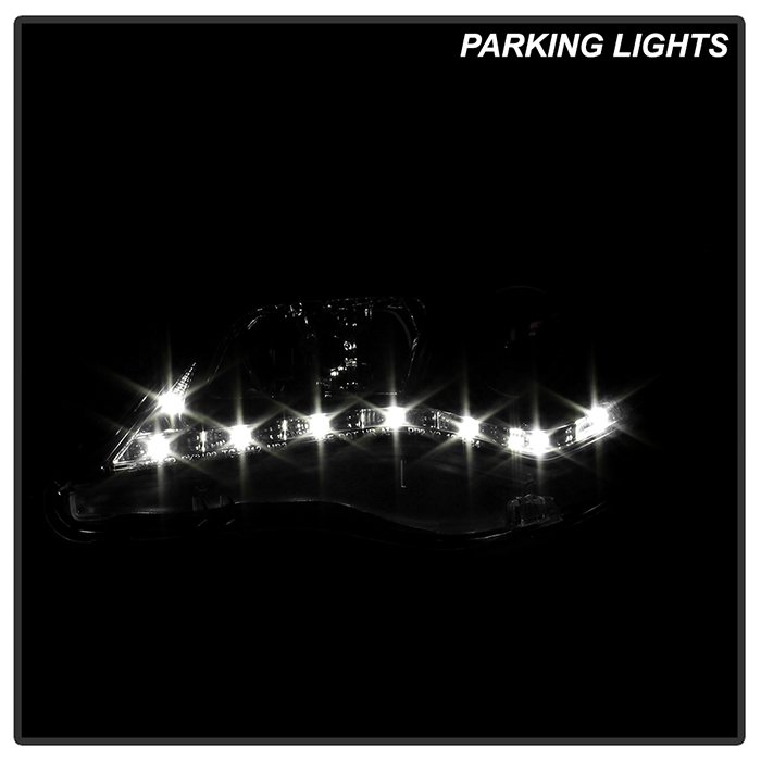 ( Spyder Signature ) Fits Toyota Camry 12-14 Projector Headlights - DRL - Black - High 9005 (Not Included - Low 9006 (Included) - Image 10