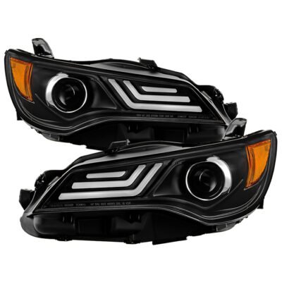( Spyder Signature ) Fits Toyota Camry 15-17 Projector Headlights - Black