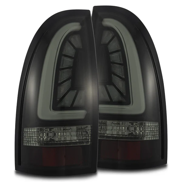 Fits 05-15 Toyota Tacoma PRO-Series LED Tail Lights Jet Black
