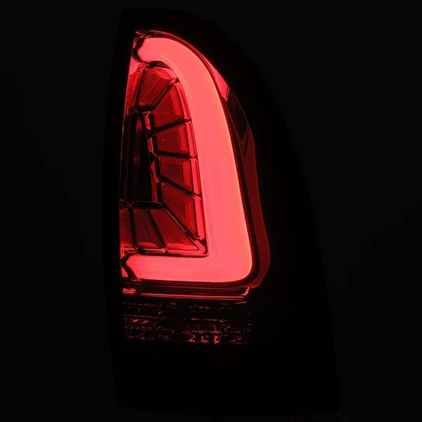 Fits 05-15 Toyota Tacoma PRO-Series LED Tail Lights Red Smoke - Image 5