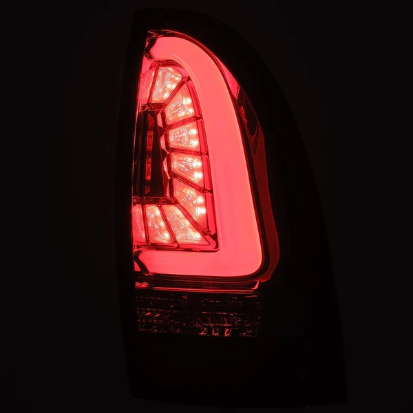 Fits 05-15 Toyota Tacoma PRO-Series LED Tail Lights Red Smoke - Image 4