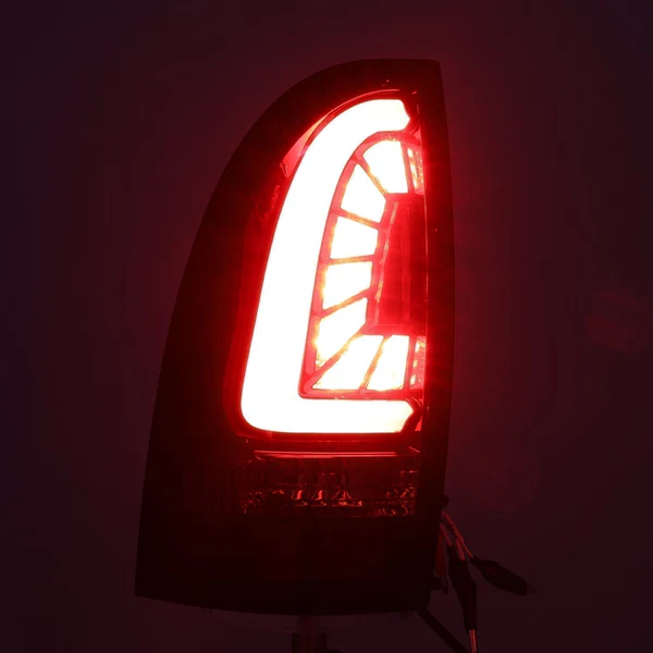 Fits 05-15 Toyota Tacoma PRO-Series LED Tail Lights Red Smoke - Image 3