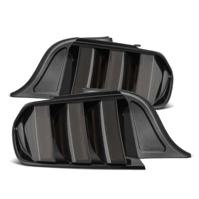 Fits 15-23 Ford Mustang NOVA-Series Prismatic LED Tail Lights Alpha-Black