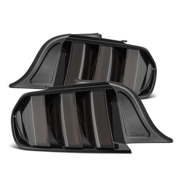 Fits 15-23 Ford Mustang NOVA-Series Prismatic LED Tail Lights Alpha-Black