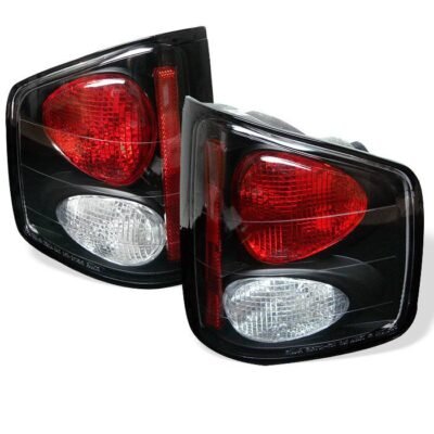 Fits Chevy S10 94-04 / GMC Sonoma 94-04 / Isuzu Hombre 96-00 Euro Style Tail Lights - Black