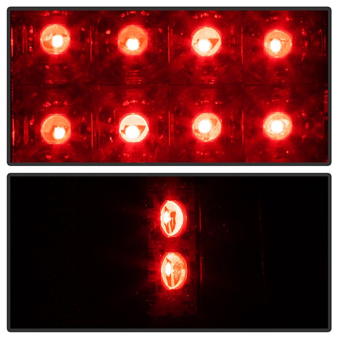 Fits Chevy S10 94-04 / GMC Sonoma 94-04 / Isuzu Hombre 96-00 LED Tail Lights - Black - Image 9