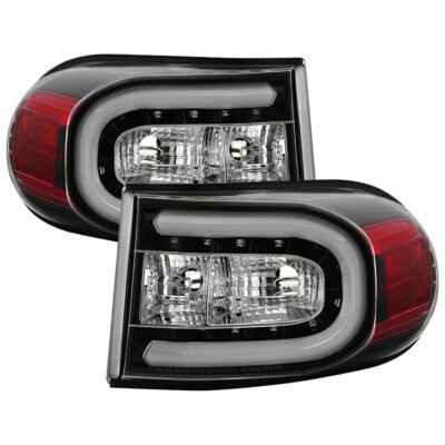 Fits Toyota FJ Cruiser 07-13 Light Bar LED Tail Lights - Black