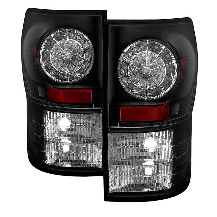 Fits Toyota Tundra 07-13 LED Tail lights - Black