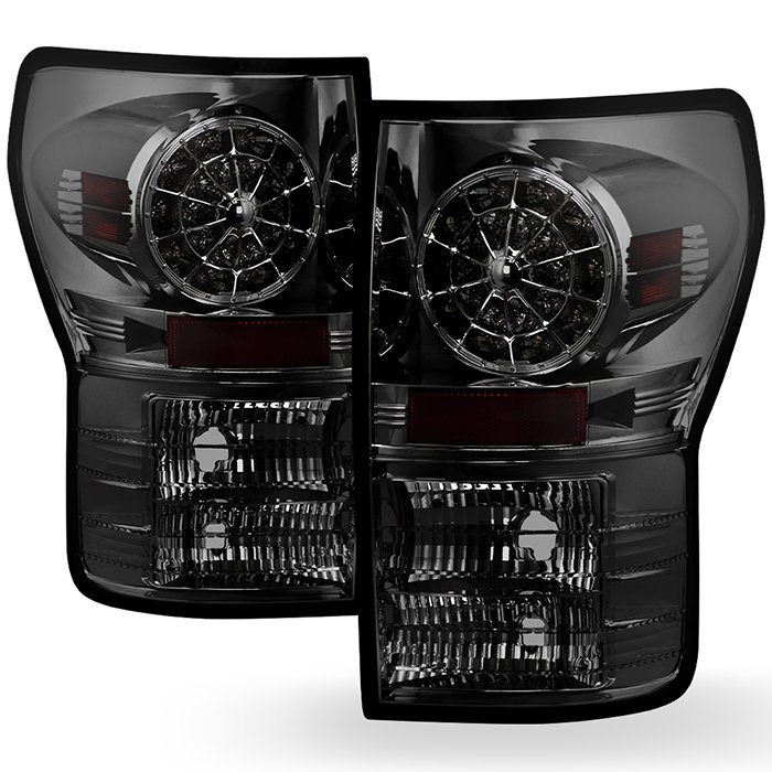 Fits Toyota Tundra 07-13 LED Tail lights - Smoke